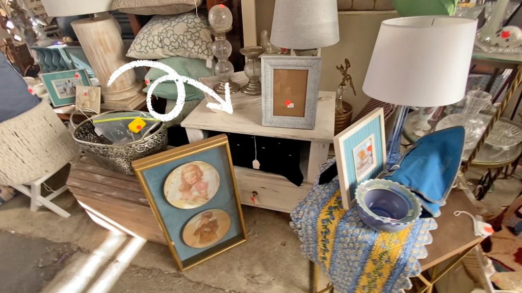 Amitha Verma found a night stand while on an antique shop with me trip in California, but it was too short to go next to her bed.