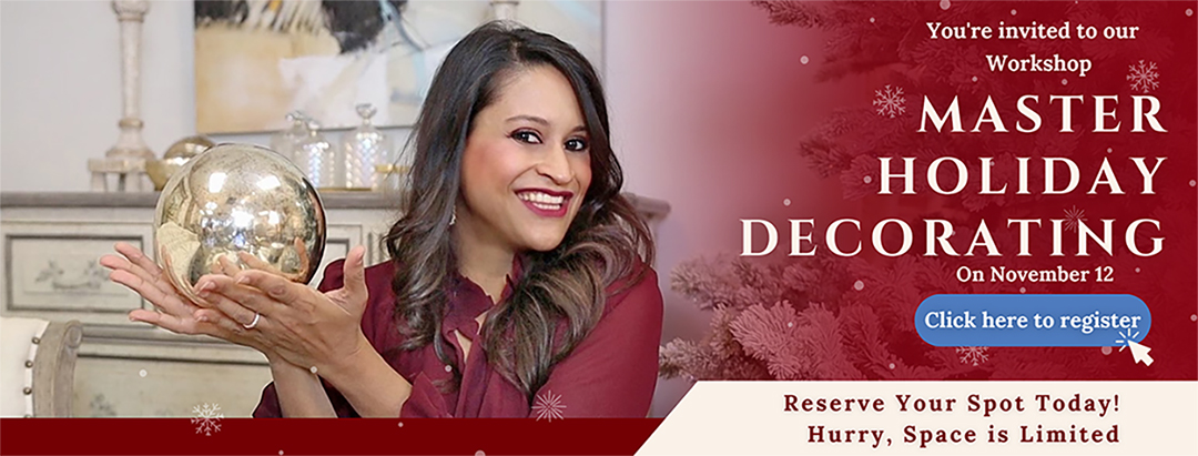 Master Holiday Decorating on November 12 at Village Antiques
