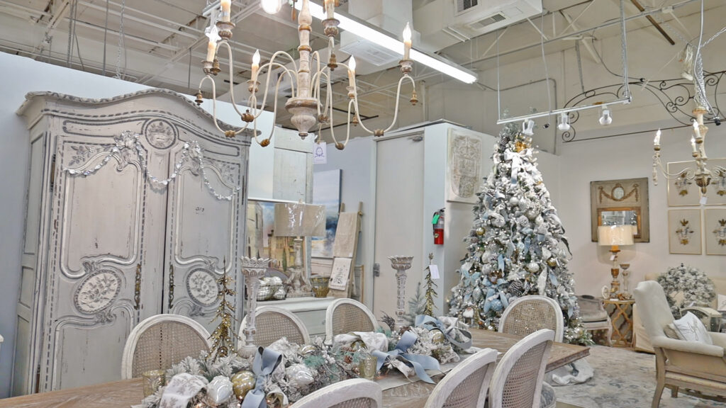 One of Amitha Verma’s favorite collections in the entire Christmas decor tour for 2022 at Village Antiques.